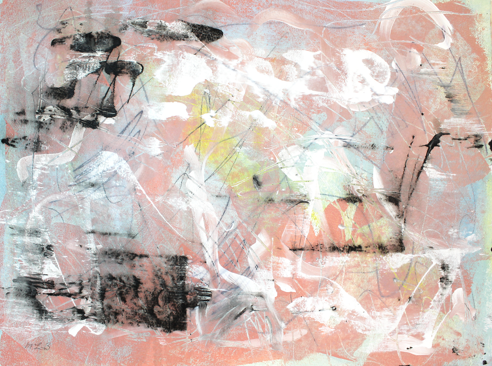 Pink Sand Print Art | Mary Lea Bradley