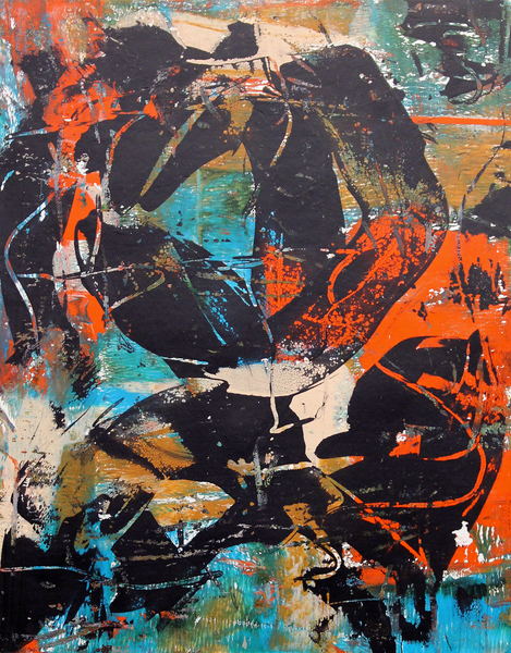Vibrant Embrace Print Art | Mary Lea Bradley