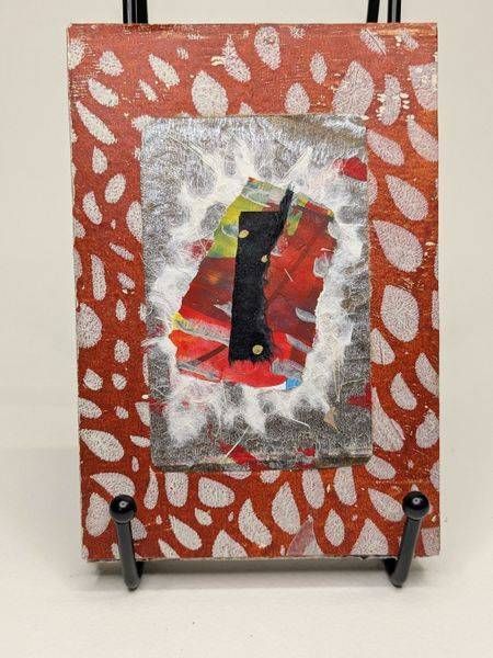Red Fusion Art | Mary Lea Bradley