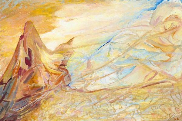Glide 36x24 Cynthia Lavin    20260701   Web 2000px Art | Muzeo