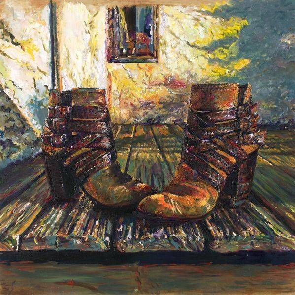 Walking Away Oil Painting by Sarah Kane