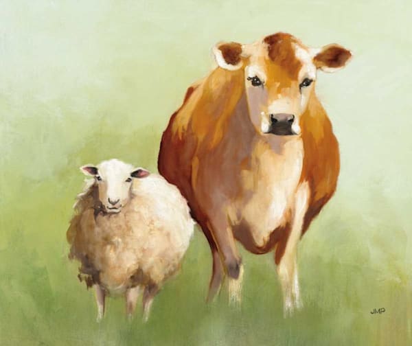 BFF II -  Animals Country French Art Print