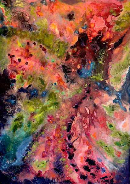 Atmospheric Abstraction No. 76 â Charlene Falk Canvas Art