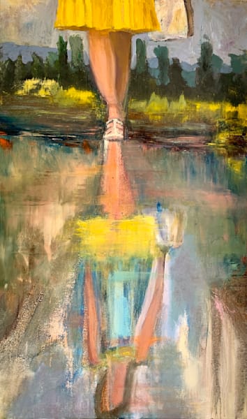 Atmospheric Abstraction No. 68 â Charlene Falk Canvas Art