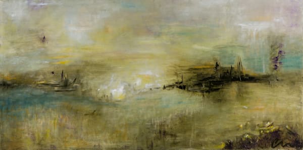 Atmospheric Abstraction No. 70 â Charlene Falk Canvas Art