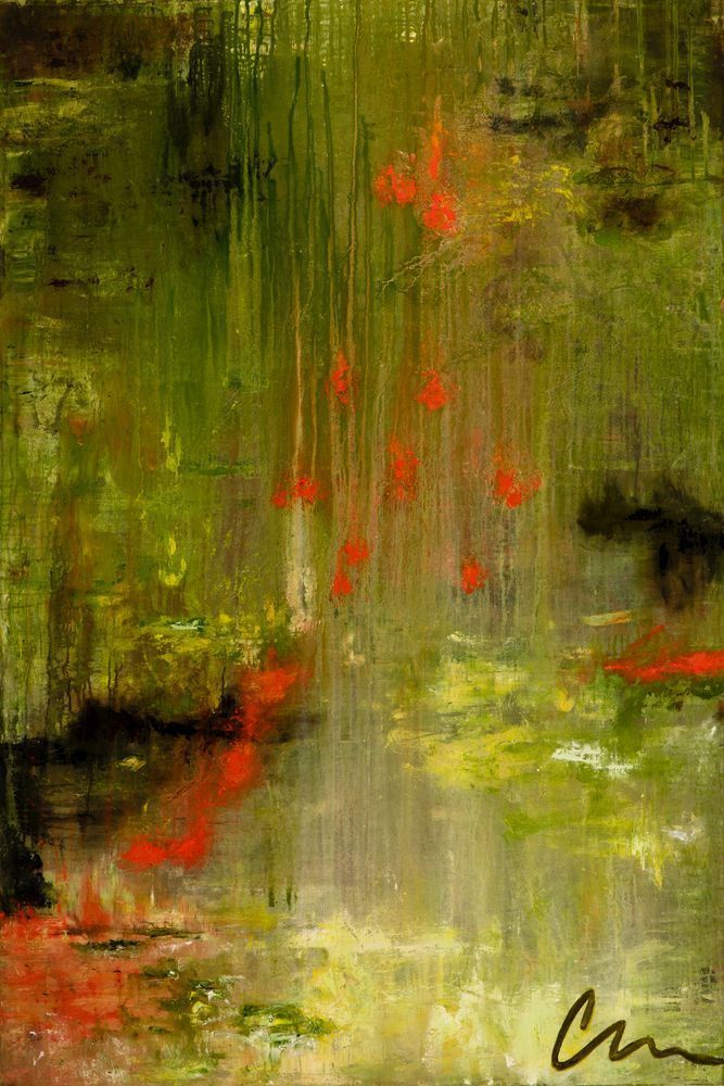 Atmospheric Abstraction No. 74 â Charlene Falk Canvas Art