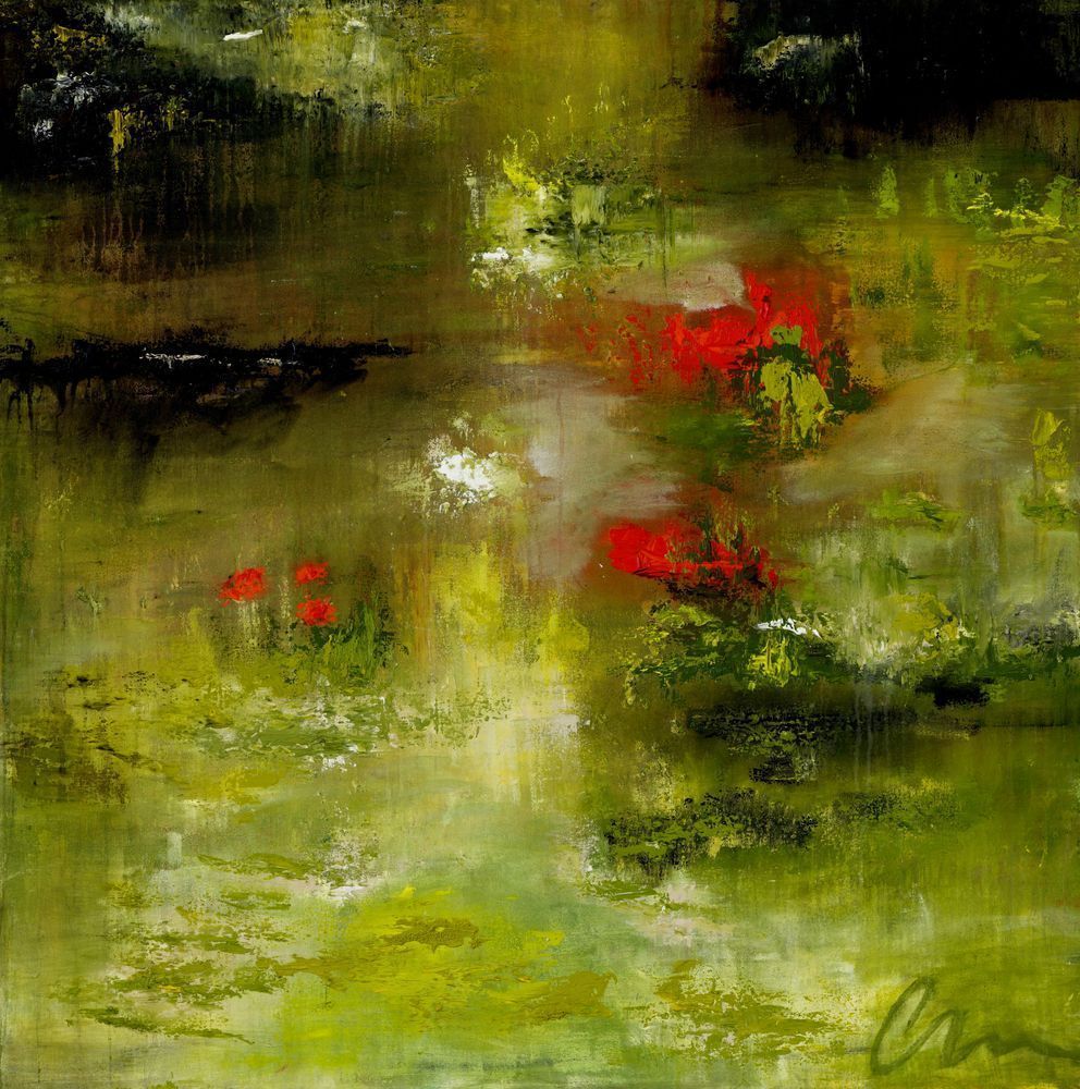 Atmospheric Abstraction No. 73 â Charlene Falk Canvas Art