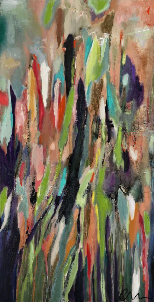 Atmospheric Abstraction No. 66 â Charlene Falk Canvas Art