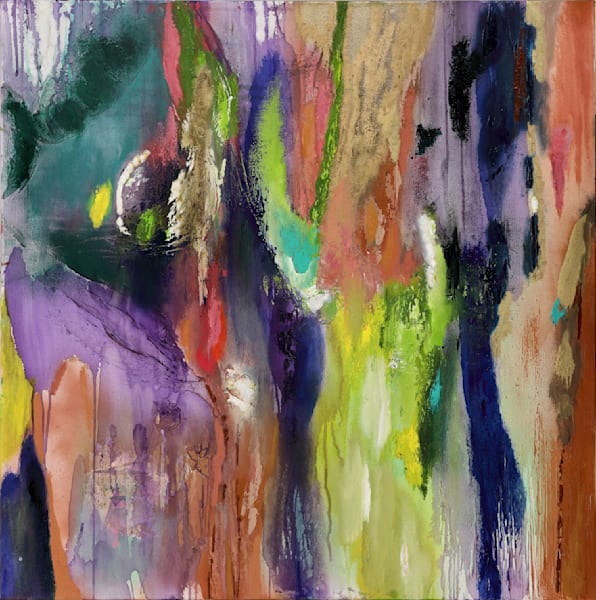 Atmospheric Abstraction No. 65 â Charlene Falk Canvas Art