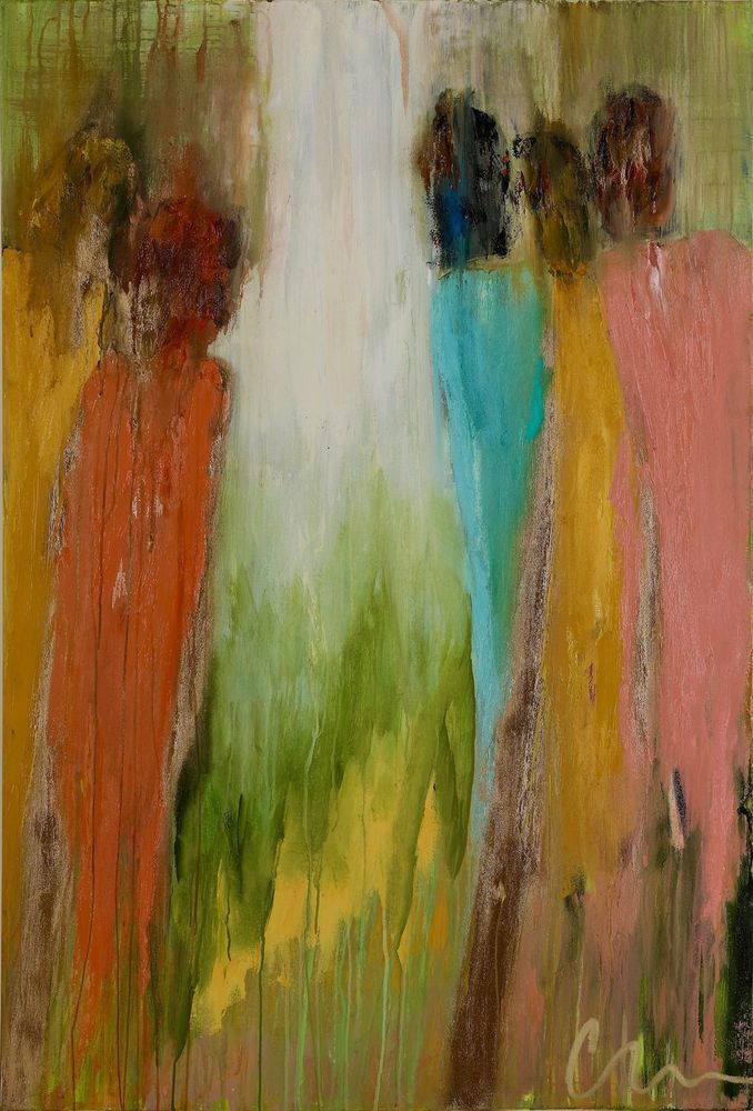 Colorfield Harmony No. 38 â Charlene Falk Abstract