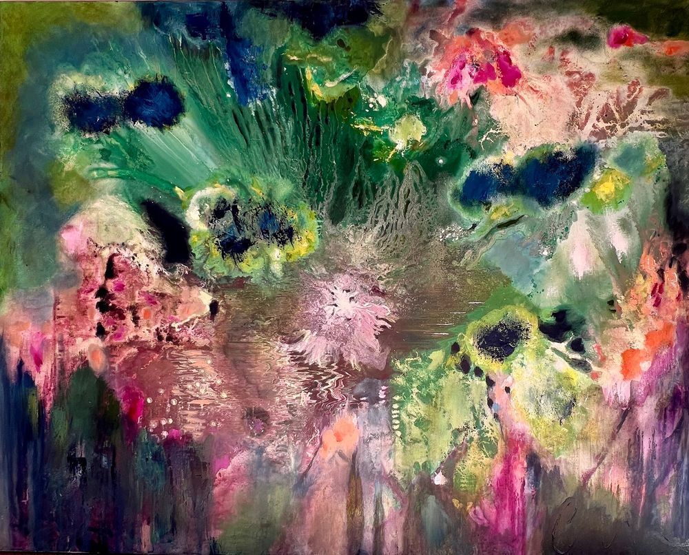Dreamscape Abstract Gallery Piece â Charleneâ¯Falk