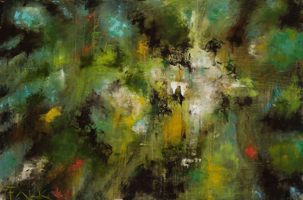 Colorfield Harmony No. 51 â Charlene Falk Abstract