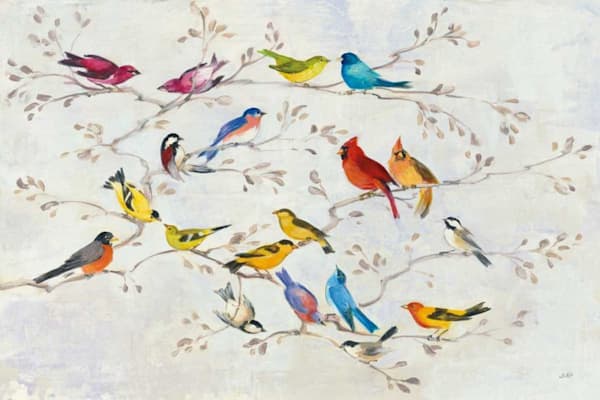 A Little Bird Told Me -  Animals Nature Art Print