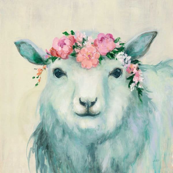 Festival Girl V -  Animals Country French Art Print
