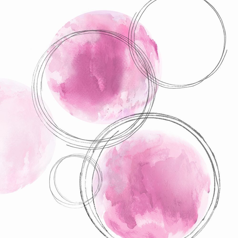 Circular Pink I -  Abstract  Art Print