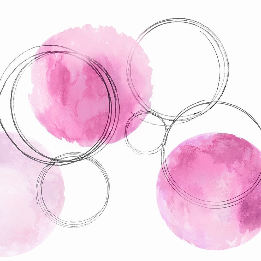 Circular Pink II -  Abstract  Art Print