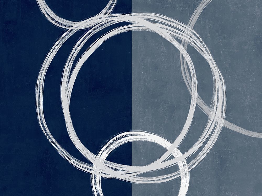 Unity Blue I -  Abstract  Art Print