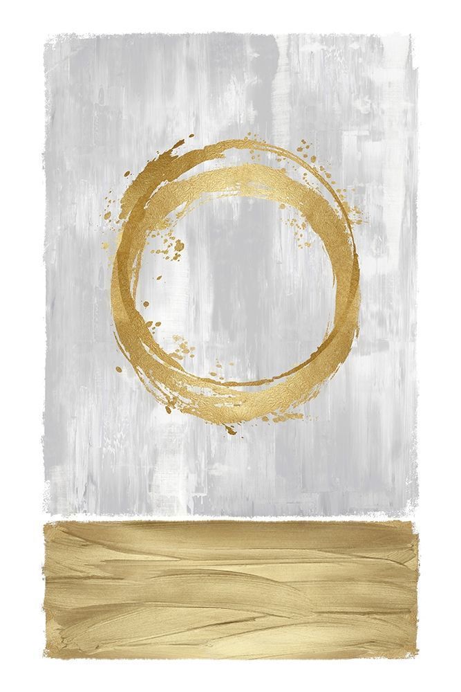 Inward Gold II -  Abstract  Art Print