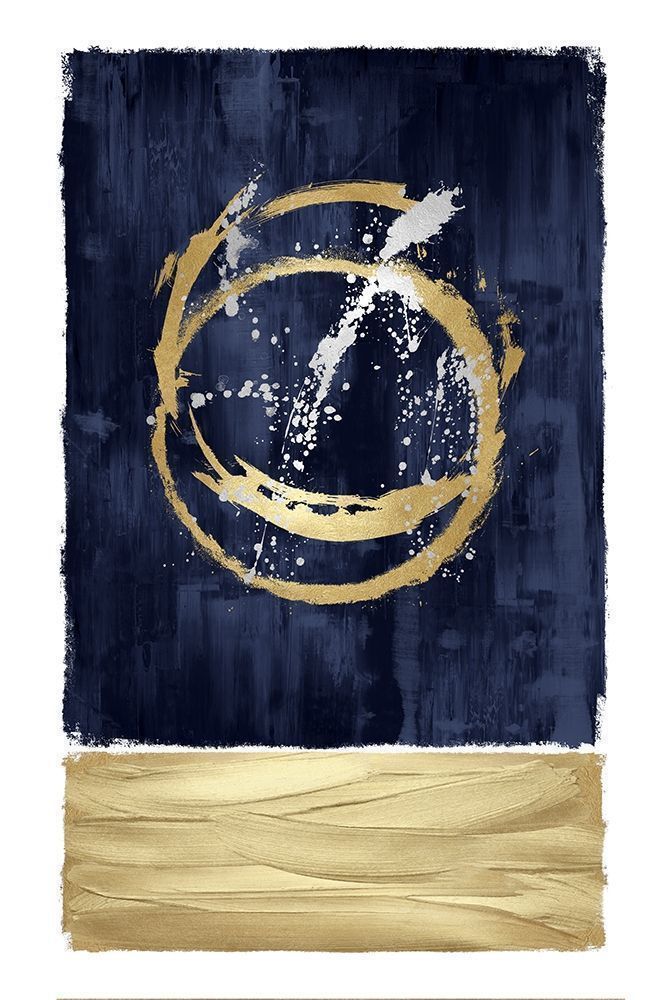 Inward Blue I -  Abstract  Art Print