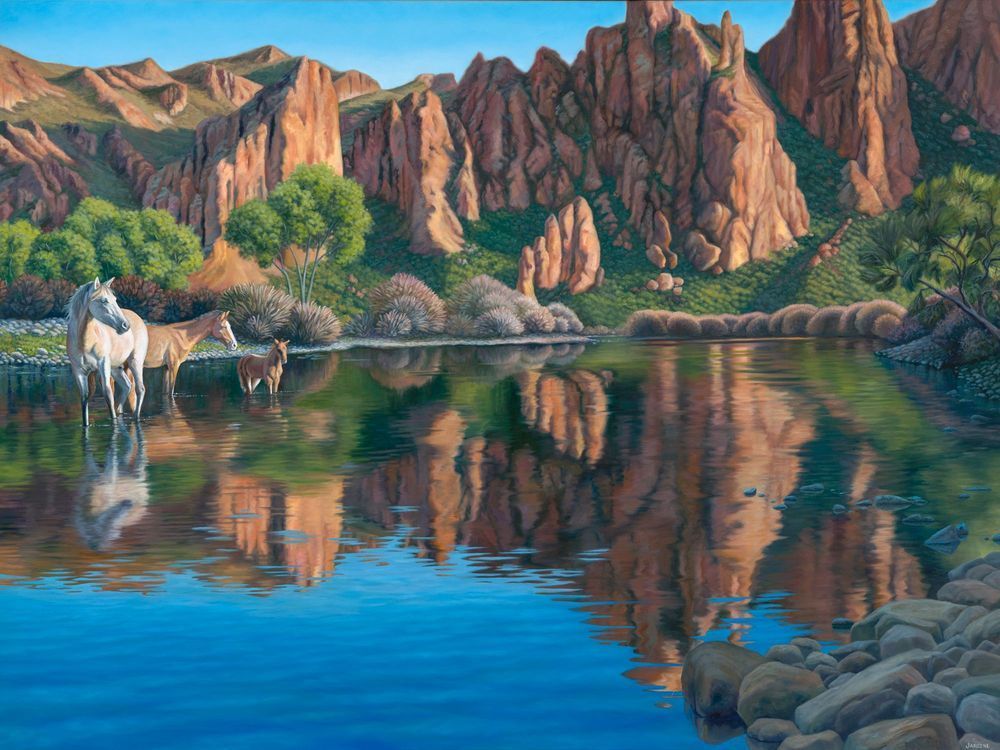 Salt River Horses by Jenny Jardine | Fine Art Print