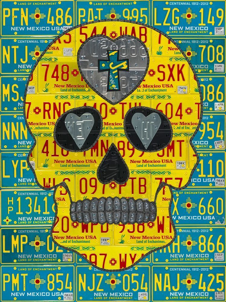 Yellow Skull Art | Muzeo