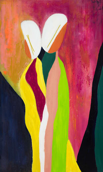 Atmospheric Abstraction No. 97 â Charlene Falk Canvas Art