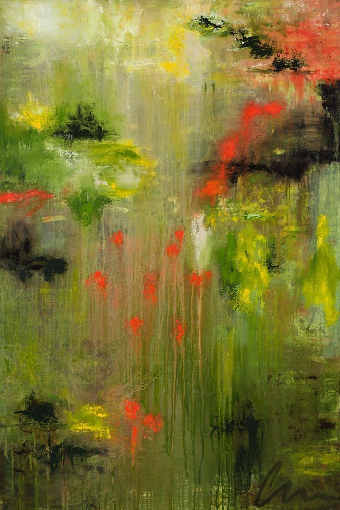 Atmospheric Abstraction No. 93 â Charlene Falk Canvas Art