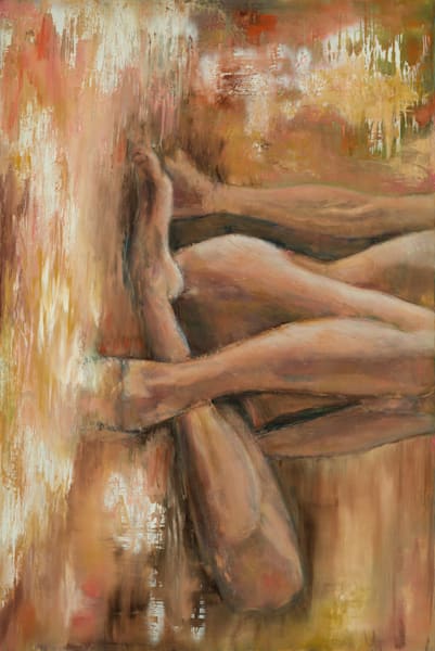 Atmospheric Abstraction No. 91 â Charlene Falk Canvas Art
