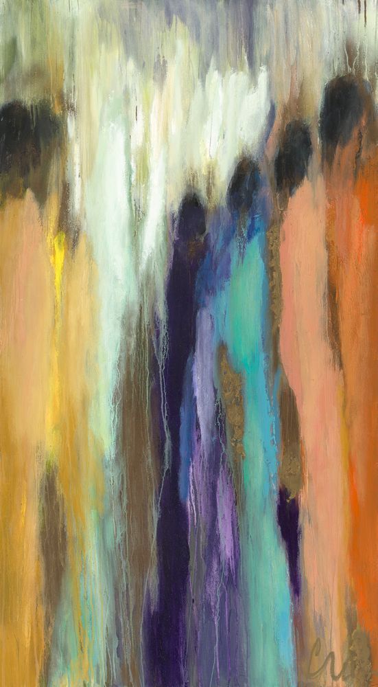 Atmospheric Abstraction No. 81 â Charlene Falk Canvas Art