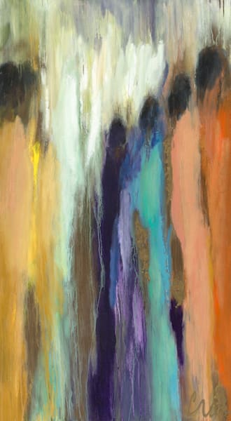 Atmospheric Abstraction No. 81 â Charlene Falk Canvas Art