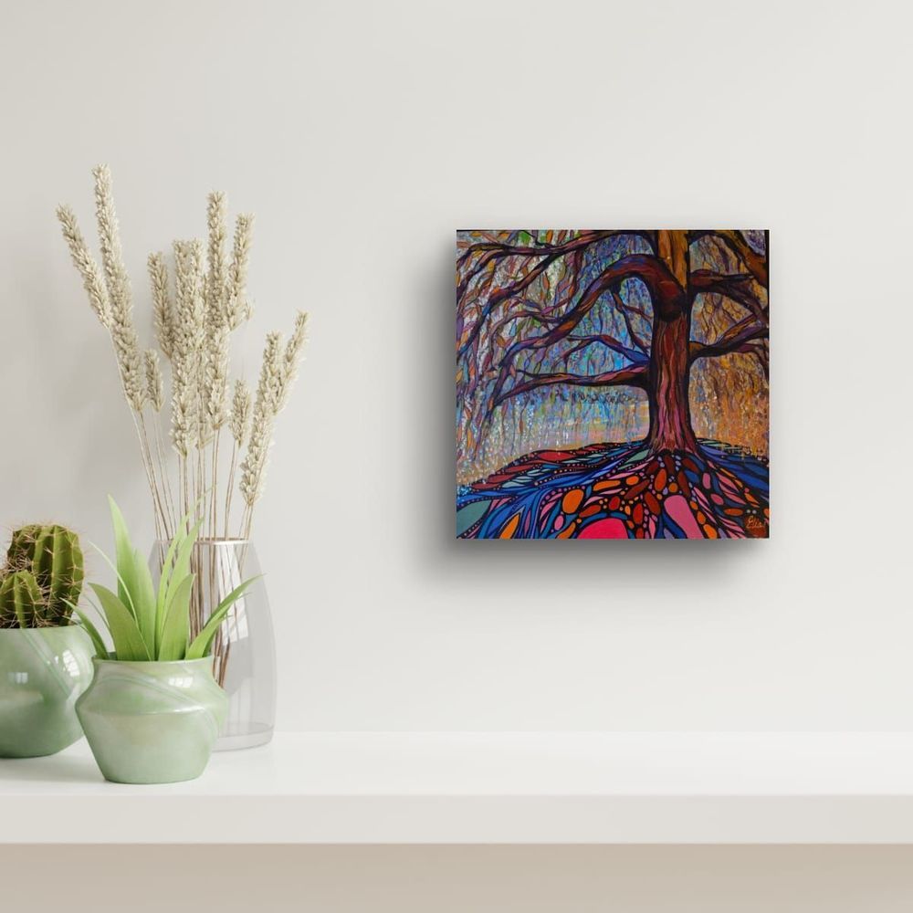 A Safe Place to Dream — Expressionist Tree