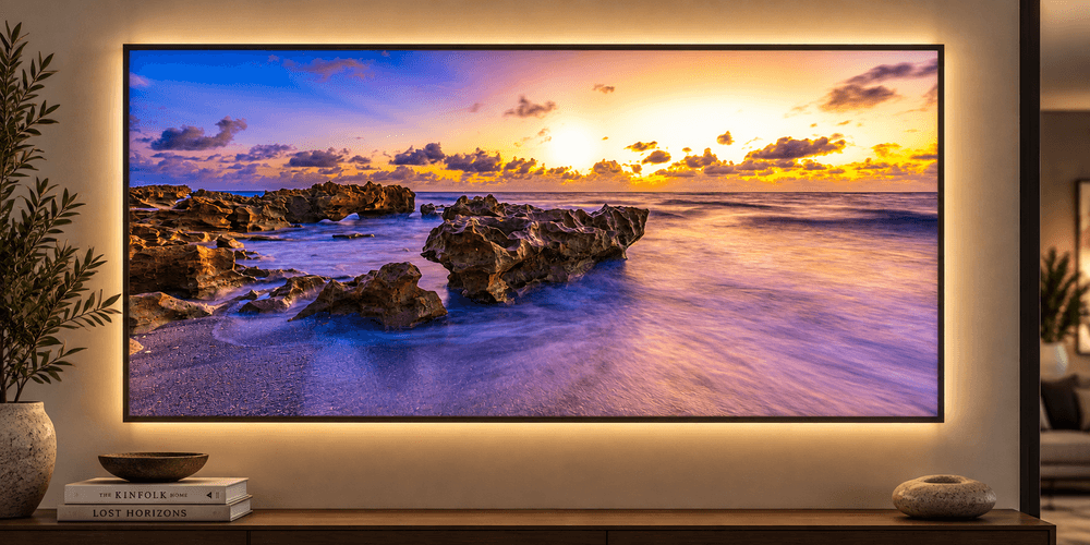 Twilight Hour at the Beach