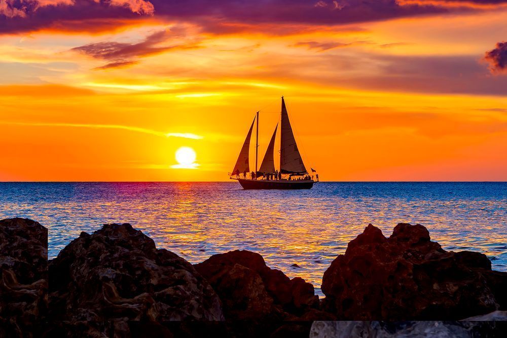 Sunset Paradise Photography Art | Artistic Creationz