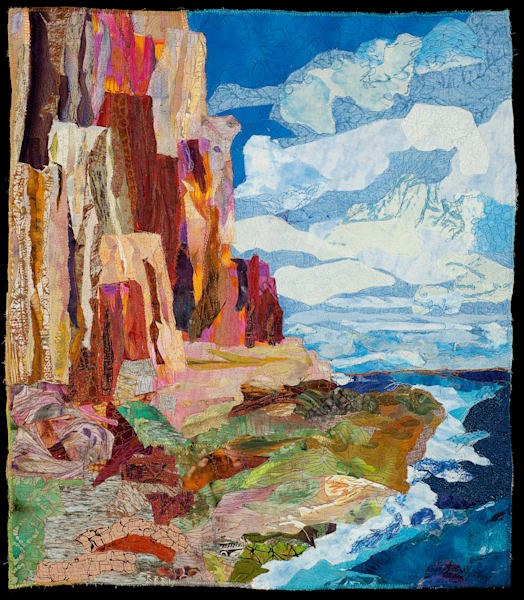 Greek Cliffs Art | Jean Herman 