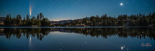 Neowise and Venus over Utica