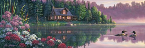 Beside Still Waters Print