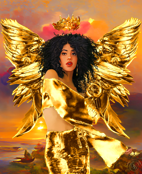 Gold Serissa2 Art | Drew Slack Fine Art