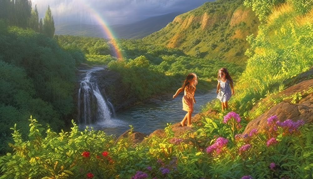 Kamee Falls  Art | Drew Slack Fine Art