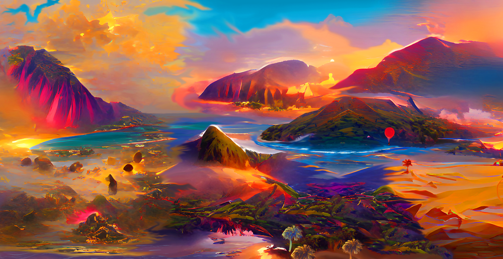 Hawaii 2 Final Art | Drew Slack Fine Art