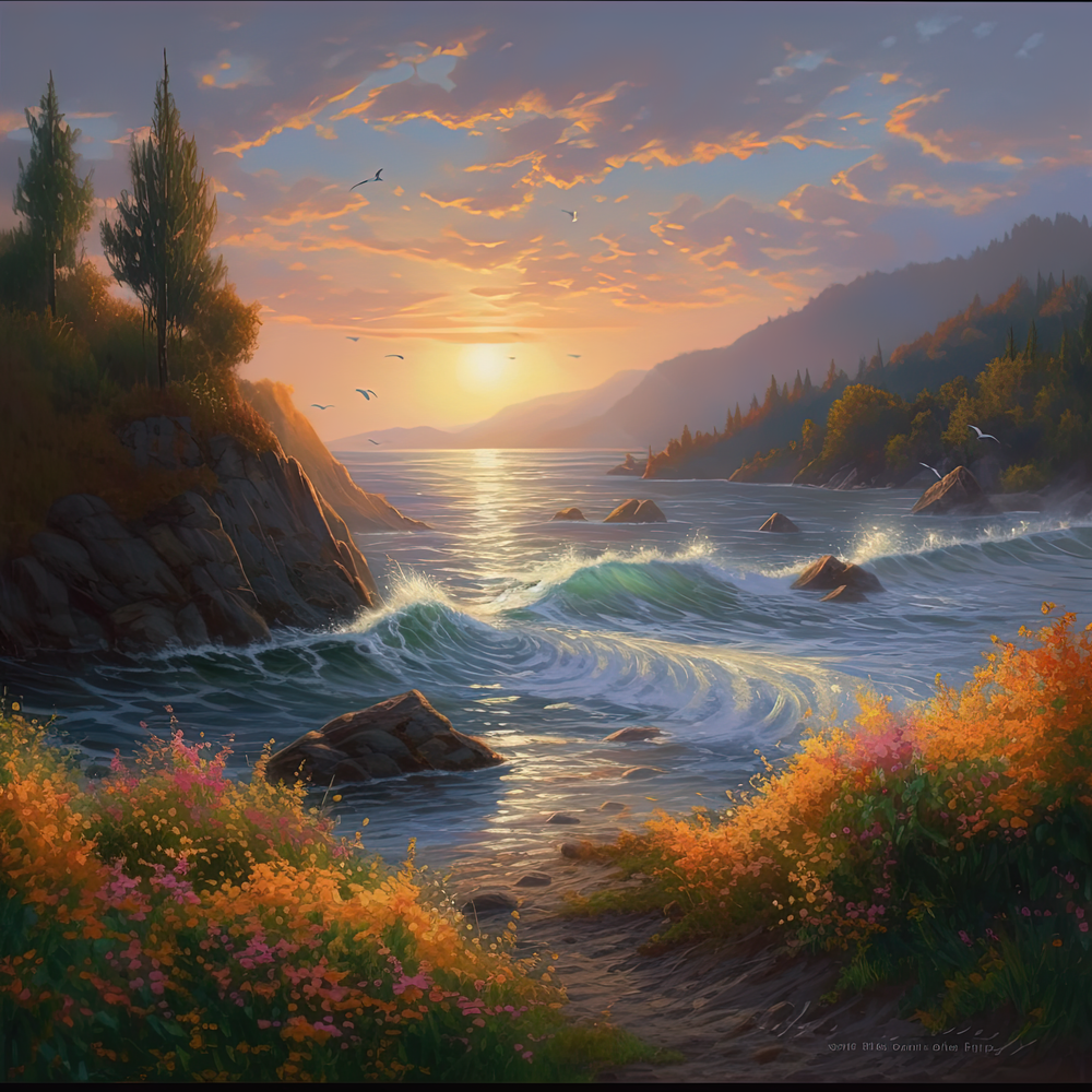 Lincoln City Beach Art | Drew Slack Fine Art