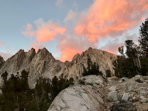 7 Dawn Alpenglow Kearsarge Peaks 18 9 15 2333 Art | Don Kreuter Photography
