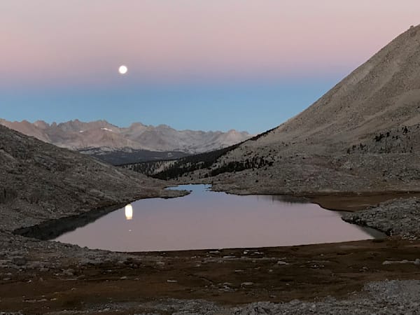 3 Harvest Full Moon Setting Over Guitar Lake 18 9 25 3085 Art | Don Kreuter Photography