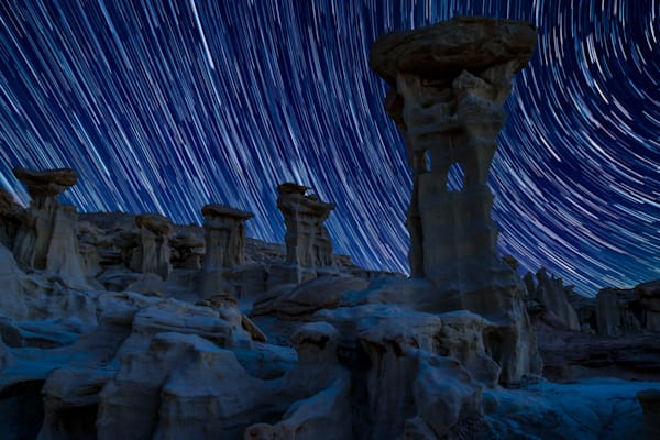 Alien Throne Star Trails