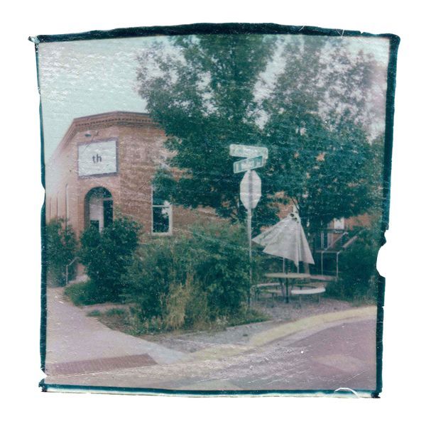 Street Signs In Bozeman - Polaroid Emulsion