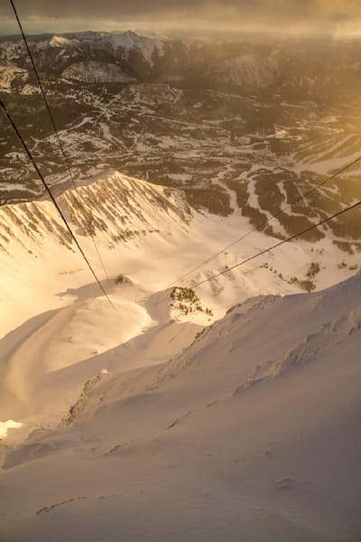 Big Sky Ski Resort Old Tram