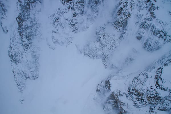 Avalanche control morning at Big Sky Ski Resort Montana.