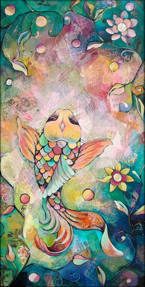 Joyful Koi I