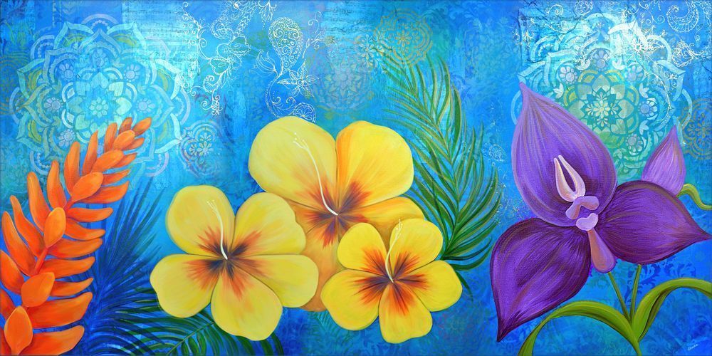 Paradise in Bloom III by Shadia Derbyshire