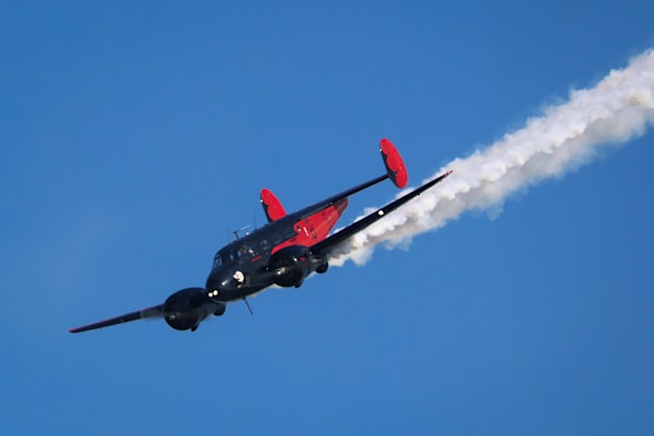 Beechcraft 18   Coming In Hot Photography Art | Sam Gilliss | Visual Arts