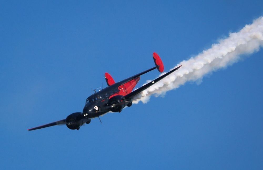 Beechcraft 18   Coming In Hot Photography Art | Sam Gilliss | Visual Arts